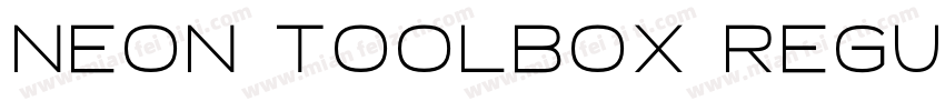 Neon Toolbox Regular字体转换